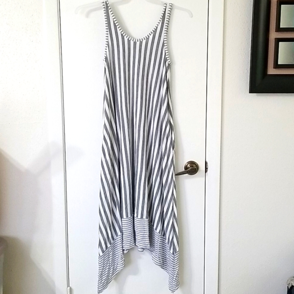 Gap stripe maxi dress